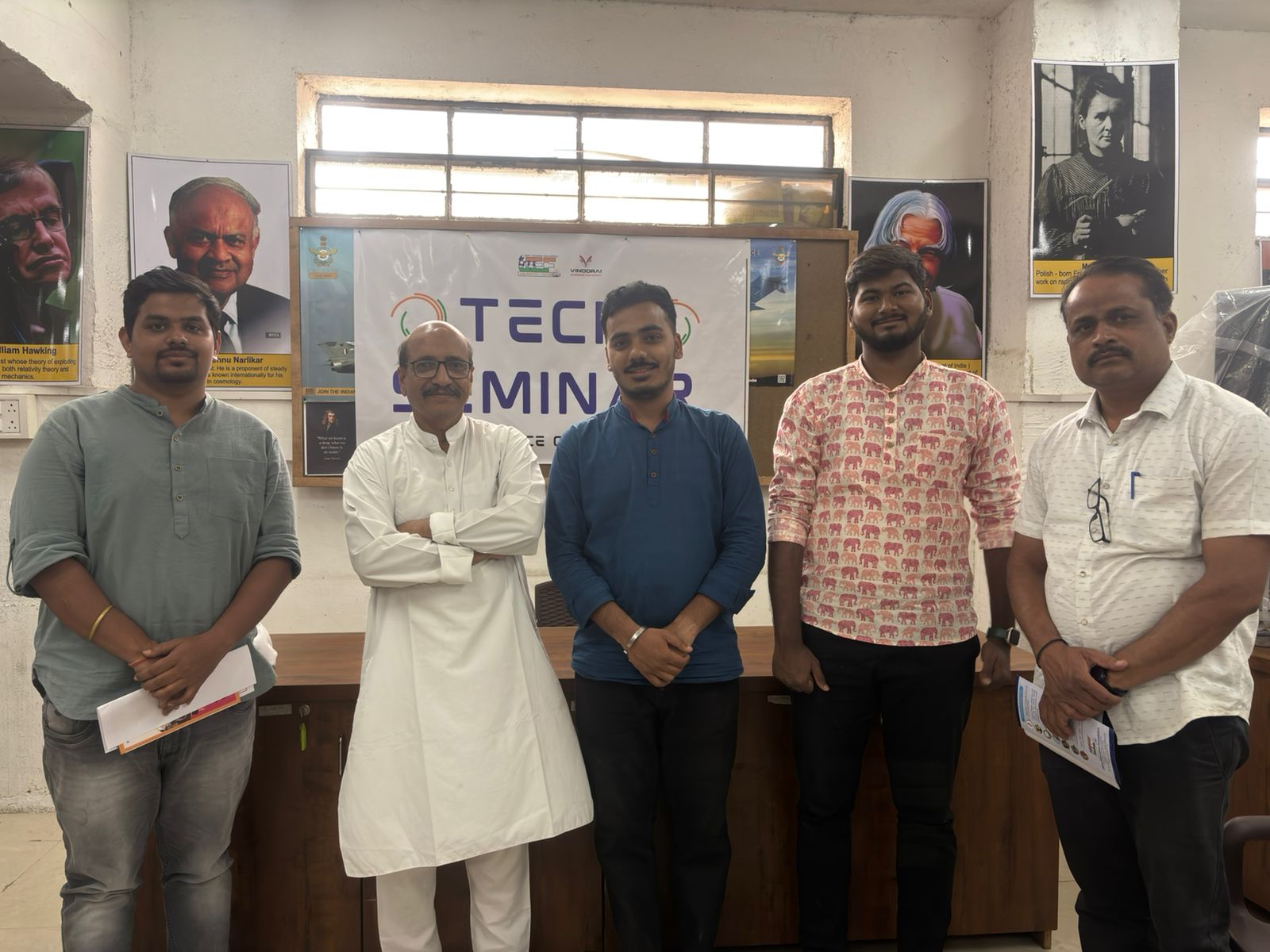 Astronomy outreach Maharashtra educational leaders.