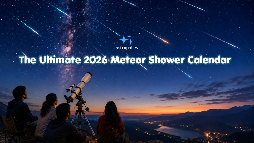 Meteor shower calendar 2026 upcoming dates night sky