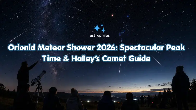 Orionid meteor shower 2026