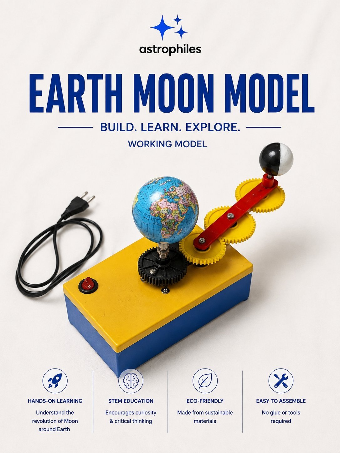 Sun–Moon–Earth Orrery kit